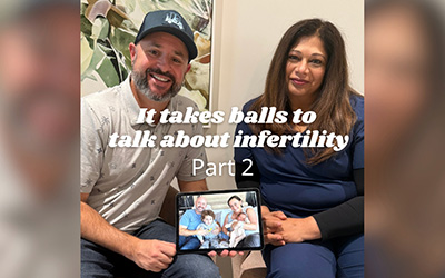 Male infertility discussion – Sam's fertility journey part 2